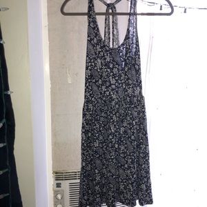 Halter Dress with open back